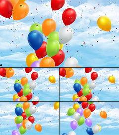 气球流视频,捕捉空中飘浮的奇幻之旅