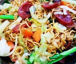 炒方便面视频,跟随炒方便面视频，解锁美味秘诀